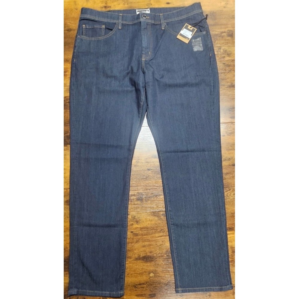 Travis Mathew Legacy Featherweight Jeans Men's Size 38x33 Dark Wash NWT
